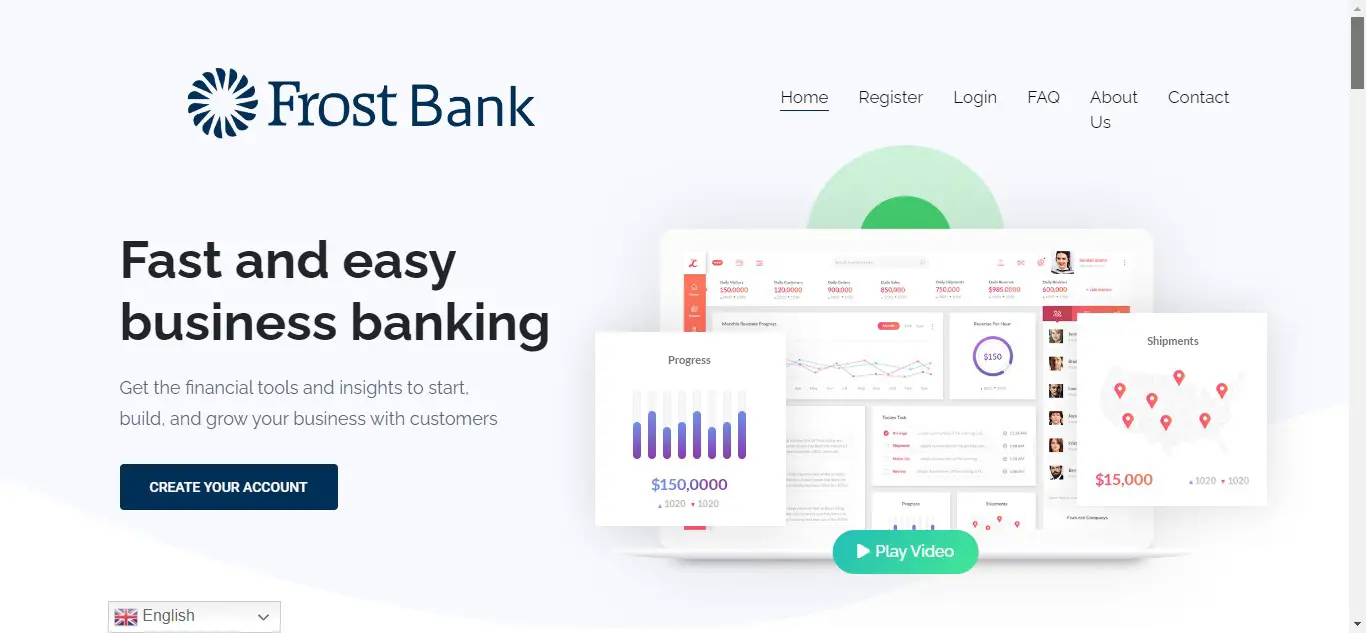 Frost Bank Website